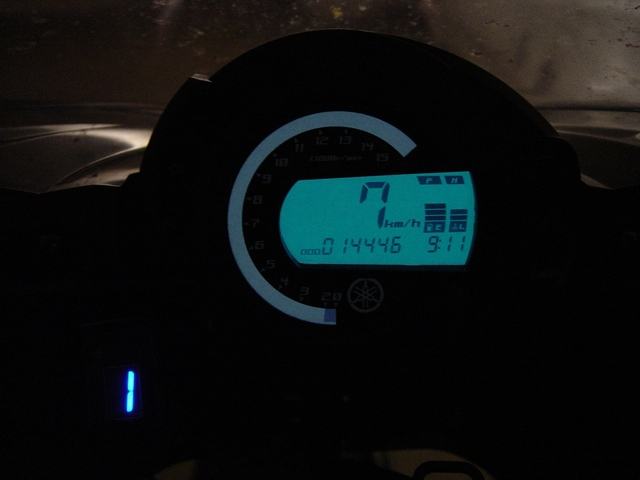 yamaha fz6r gear indicator