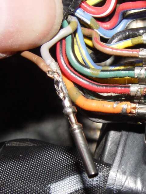 How to install a motorcycle gear indicator - Gear indicator soldered cables