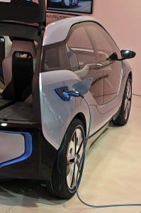 BMW i3 cargando