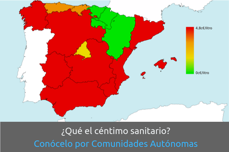 Cabecera Céntimo sanitario por CCAA