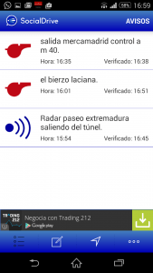 Captura de la nueva Social Drive