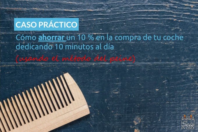 Cabecera método del peine