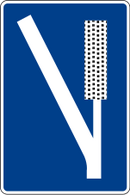 señales de trafico - frenado de emergencia