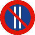 señales de trafico - prohibido aparcar dias pares