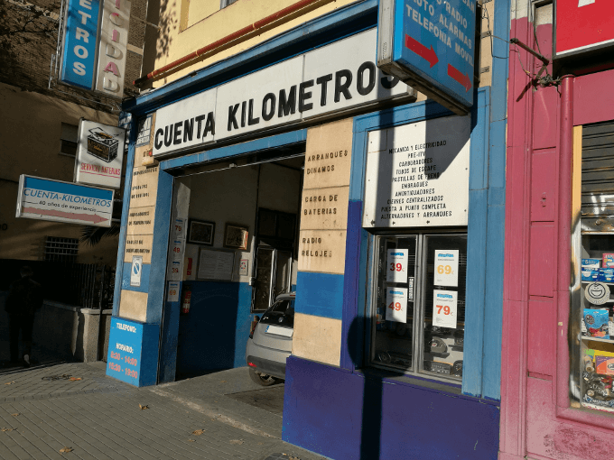 Taller reparación cuentakm