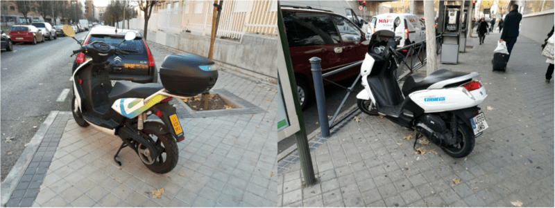 fotos alquiler motos electricas cooltra vs ecooltra