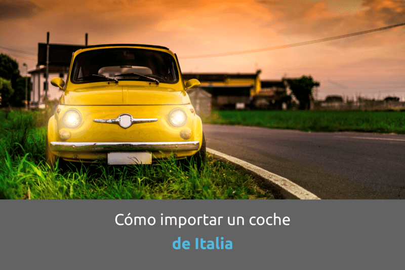 como importar coche italia - cabecera