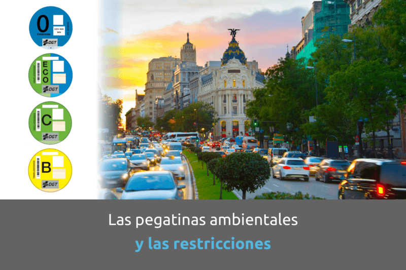 Cabecera distintivo ambiental y restricciones