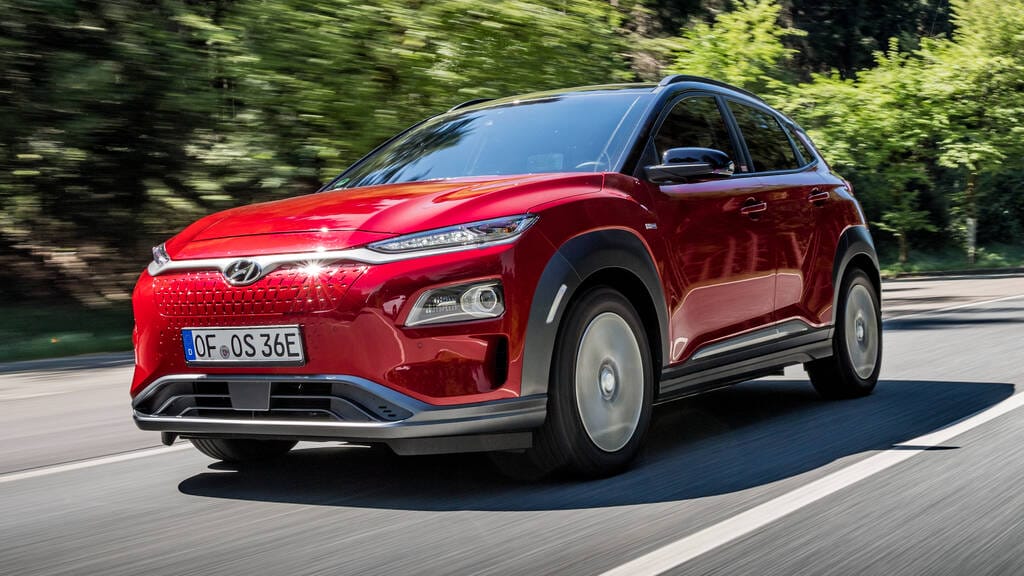 El Hyundai Kona es quizá el más afectado por los problemas motor electrico hyundai y kia